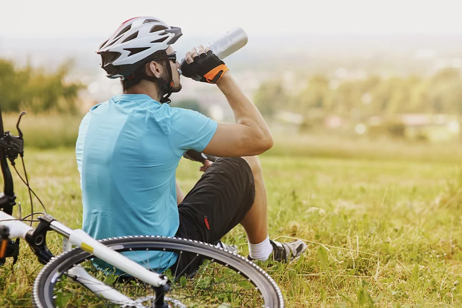 Na kole je dobré si dát i přestávku.