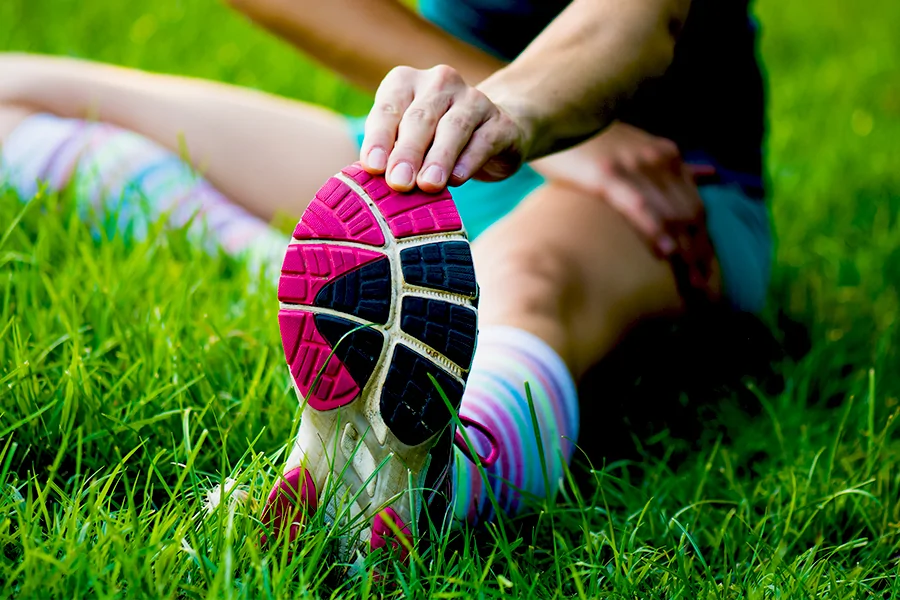 Protahování před a po cvičení